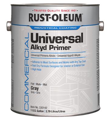 PRIMER UNIVERSAL ALKYD GRAY 1 GALLON - Primer: Oil Base